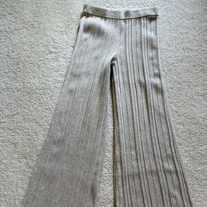 Aerie wide leg sweater lounge pants